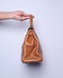 Kelly Retourne 28cm Veau Courchevel Leather in Gold, bottom view